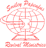 Logo for "Smiley Papenfus Revival Ministries, Inc."